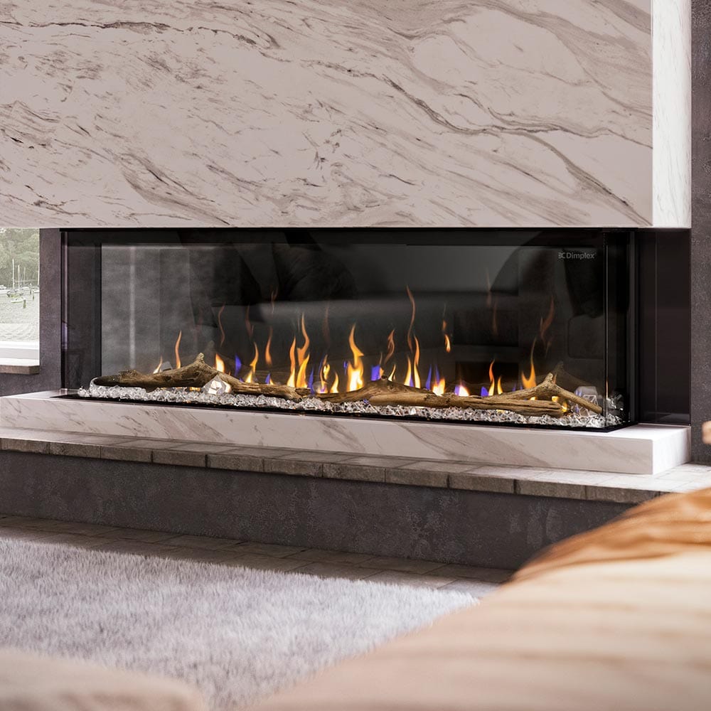 Dimplex Dimplex IgniteXL Bold 60-In Smart Linear Electric Fireplace Built-In Electric Fireplaces 201955