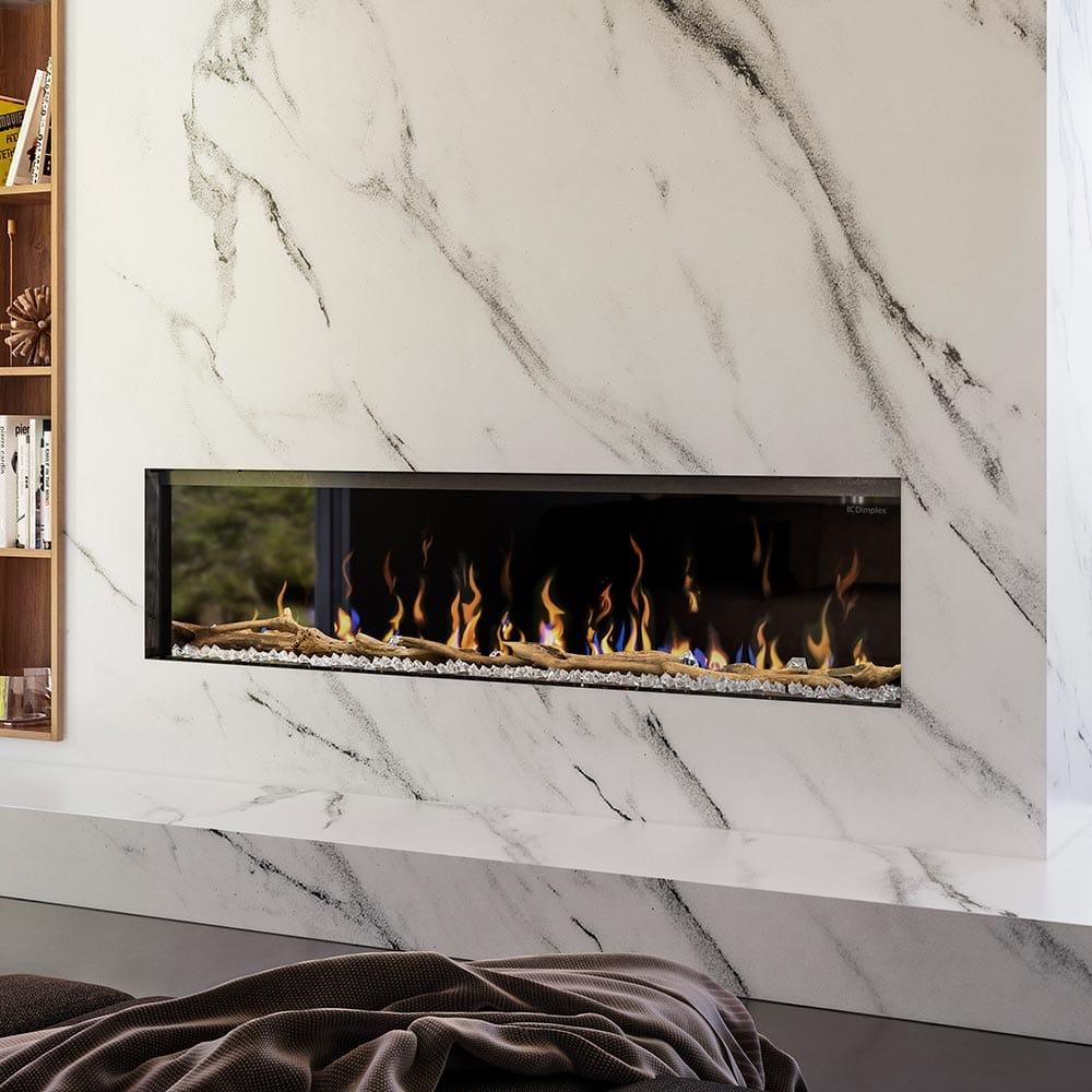 Dimplex Dimplex IgniteXL Bold 74-In Smart Linear Electric Fireplace Built-In Electric Fireplaces 201953