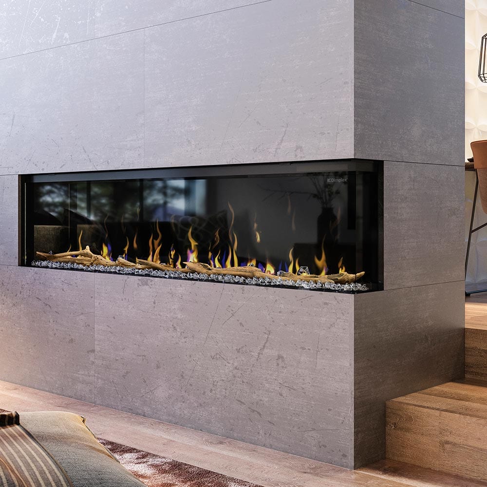 Dimplex Dimplex IgniteXL Bold 74-In Smart Linear Electric Fireplace Built-In Electric Fireplaces 201953