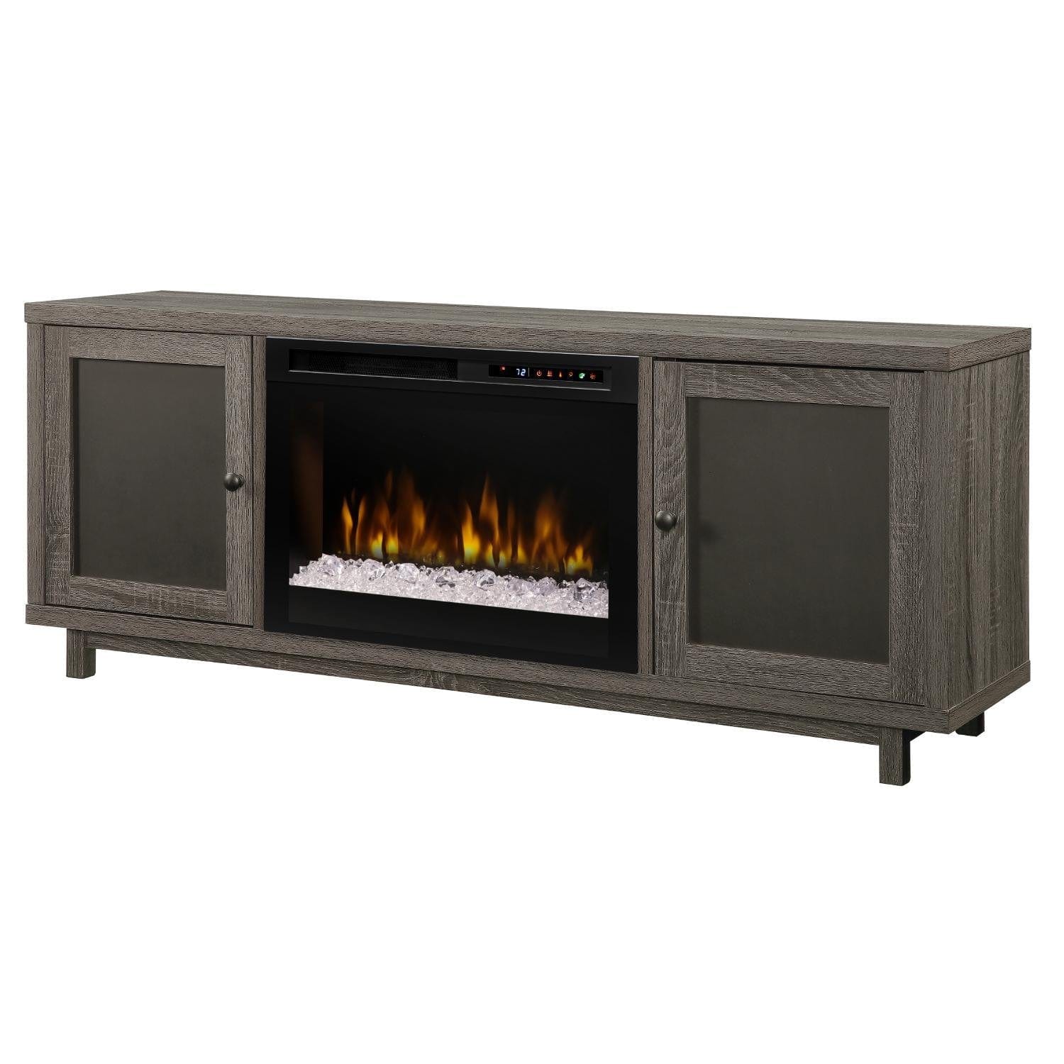 Dimplex Dimplex Jesse Media Console Electric Fireplace With Glass Ember Bed, GDS26G8-1908IM Fireplace GDS26G8-1908IM