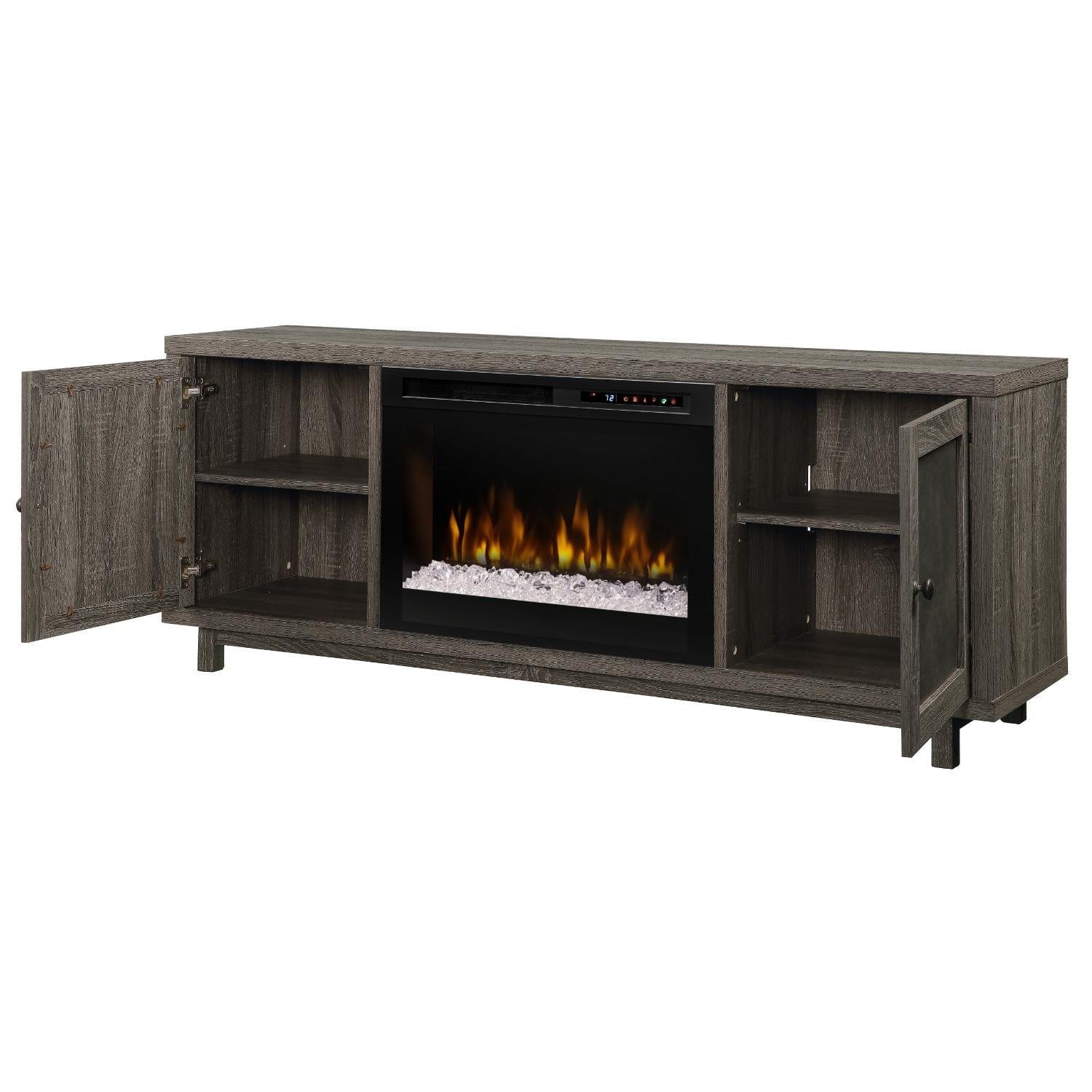 Dimplex Dimplex Jesse Media Console Electric Fireplace With Glass Ember Bed, GDS26G8-1908IM Fireplace GDS26G8-1908IM