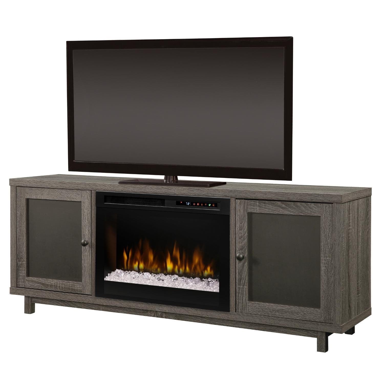 Dimplex Dimplex Jesse Media Console Electric Fireplace With Glass Ember Bed, GDS26G8-1908IM Fireplace GDS26G8-1908IM