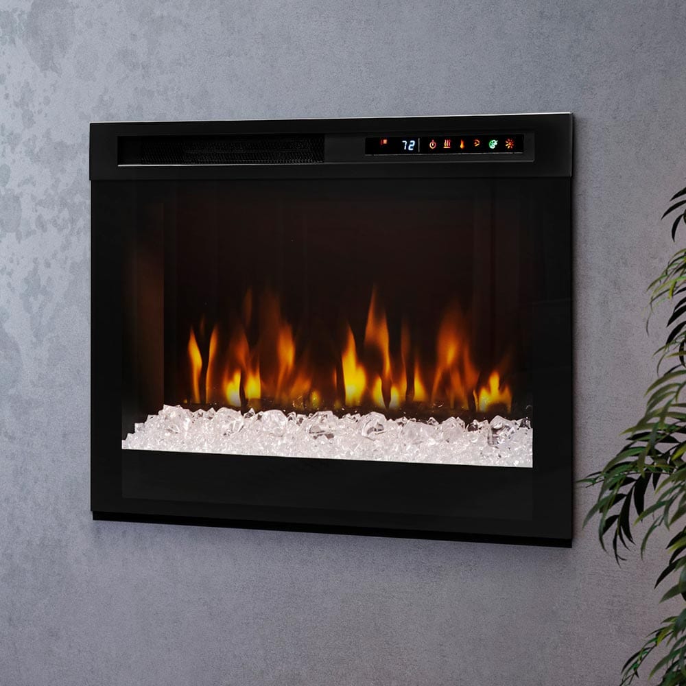 Dimplex Dimplex Nova 26-In Multi-Fire XHD Contemporary Electric Fireplace Insert Plug-In Electric Fireplaces 180032