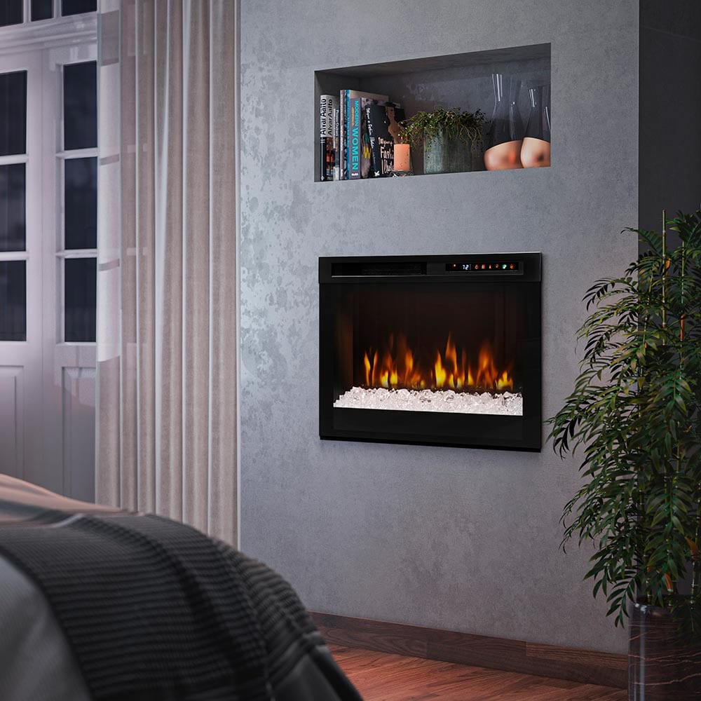 Dimplex Dimplex Nova 26-In Multi-Fire XHD Contemporary Electric Fireplace Insert Plug-In Electric Fireplaces 180032