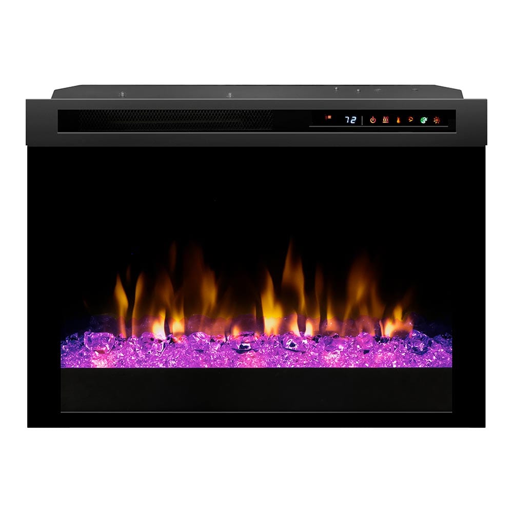 Dimplex Dimplex Nova 26-In Multi-Fire XHD Contemporary Electric Fireplace Insert Plug-In Electric Fireplaces 180032