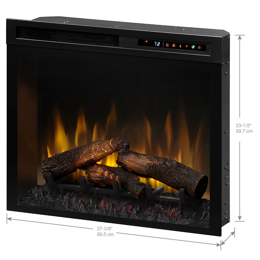 Dimplex Dimplex Nova 28-In Multi-Fire XHD Electric Fireplace Insert Plug-In Electric Fireplaces 183212