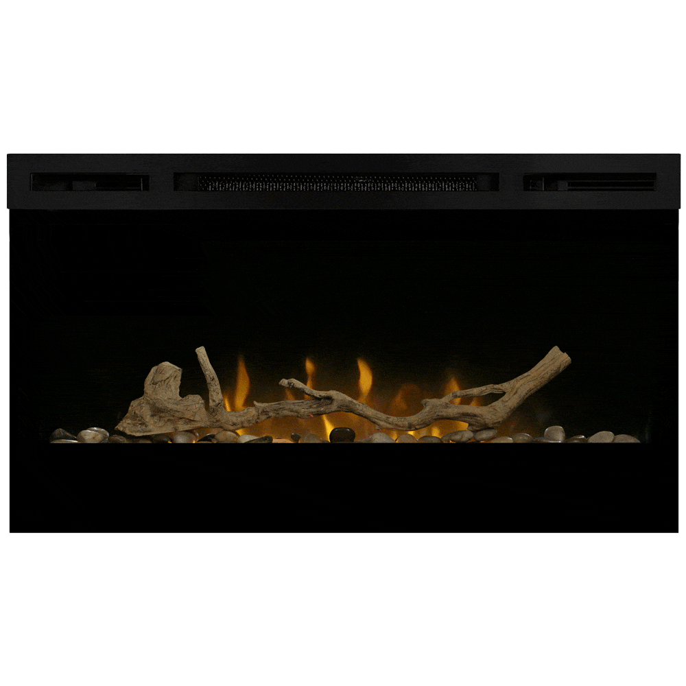 Dimplex Dimplex Prism 34-In Electric Fireplace w/ Driftwood Log Set Built-In Electric Fireplaces 170730