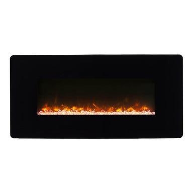 Winslow 36-In Wall Mount Electric Fireplace FRONT VIEW