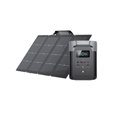 EcoFlow DELTA 2 Solar Generator (PV220W*1) - Prime Day Bundle 1*220W + DELTA 2