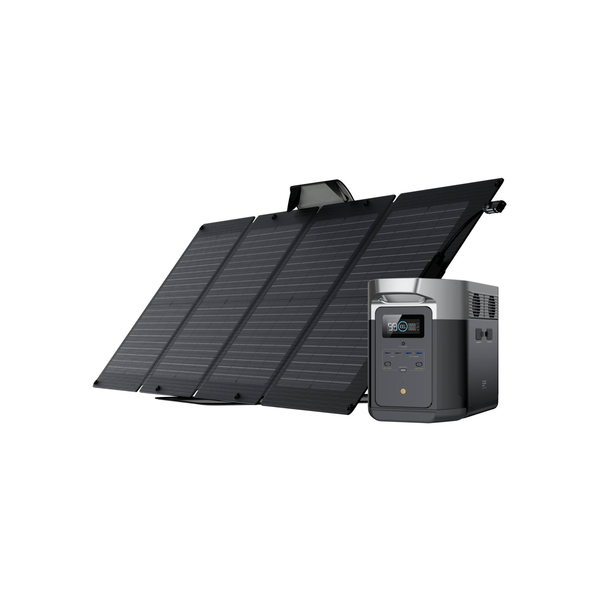 EcoFlow EcoFlow DELTA Max Solar Generator (PV110W) Bundle DELTA Max (1600) / 1*110W
