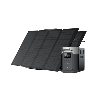 EcoFlow EcoFlow DELTA Max Solar Generator (PV160W) Bundle DELTA Max (2000) / 2*160W