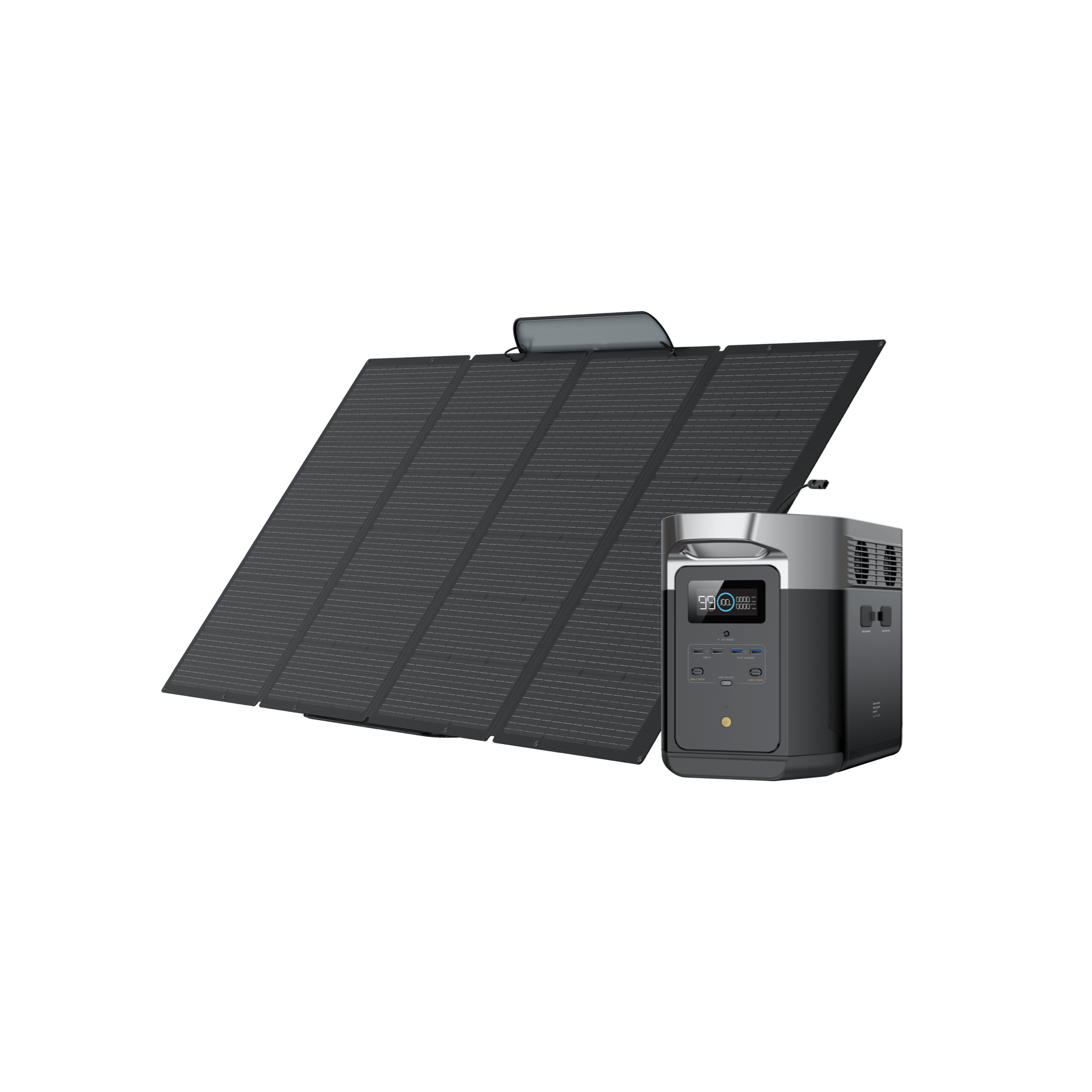 EcoFlow EcoFlow DELTA Max Solar Generator (PV400W) Bundle DELTA Max (1600) / 1*400W