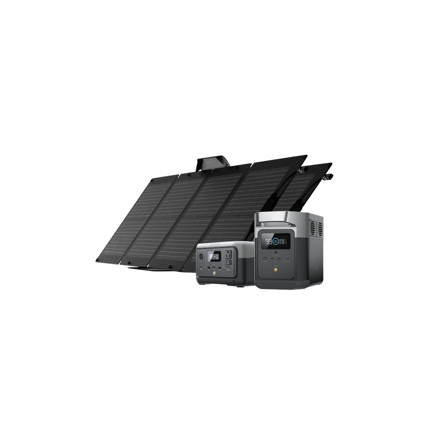 EcoFlow EcoFlow DELTA mini + EcoFlow RIVER 2 + 2 x 110W Portable Solar Panels