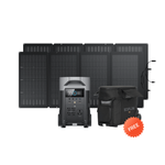 EcoFlow DELTA Pro + 2*220W Portable Solar Panels + EcoFlow DELTA Pro Bag (Free) - Spring Sale Exclusive