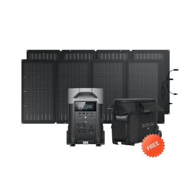EcoFlow EcoFlow DELTA Pro + 2*220W Portable Solar Panels + EcoFlow DELTA Pro Bag (Free) - Spring Sale Exclusive DELTA Pro + 2*220W Portable Solar Panels + DELTA Pro Bag (Free)