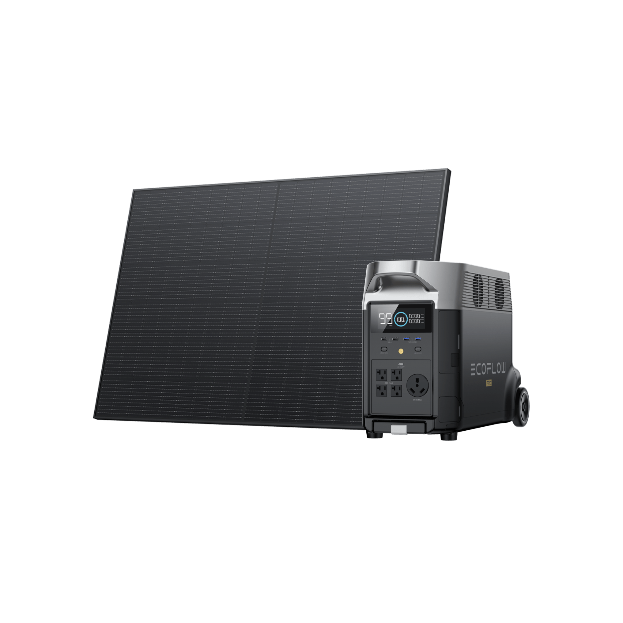 EcoFlow EcoFlow DELTA Pro Solar Generator (Rigid PV400W) Bundle