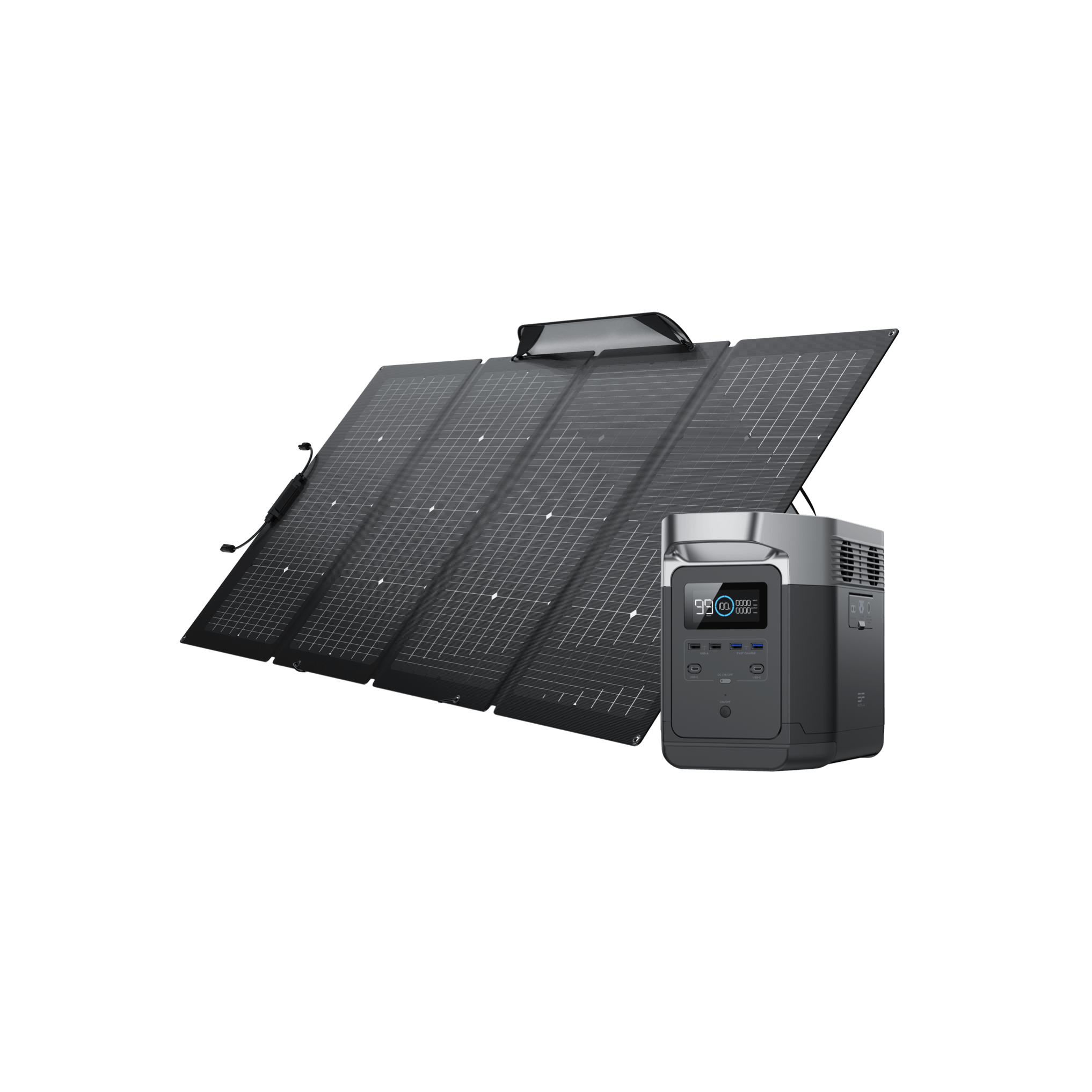 EcoFlow EcoFlow DELTA Solar Generator (PV 220W) Bundle DELTA (1000) / 1*220W
