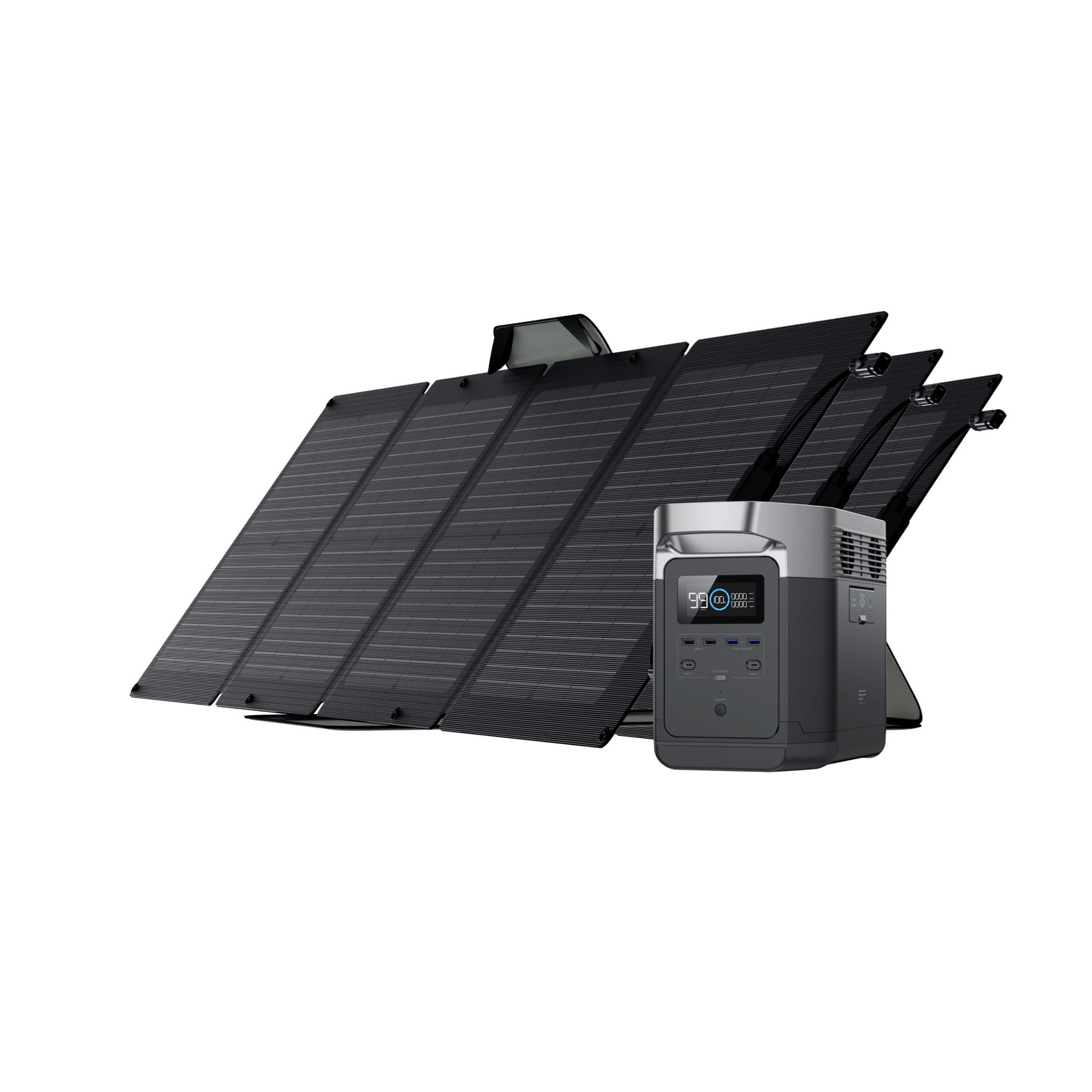 EcoFlow EcoFlow DELTA Solar Generator (PV110W) Bundle DELTA (1300) / 3*110W