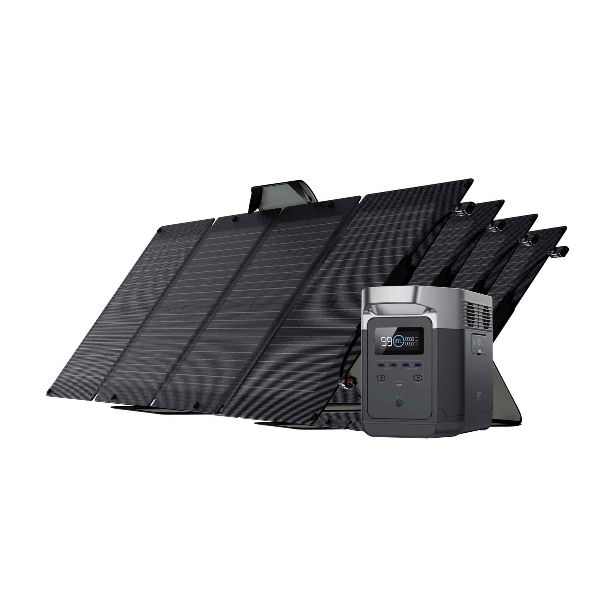 EcoFlow EcoFlow DELTA Solar Generator (PV110W) Bundle DELTA (1300) / 4*110W