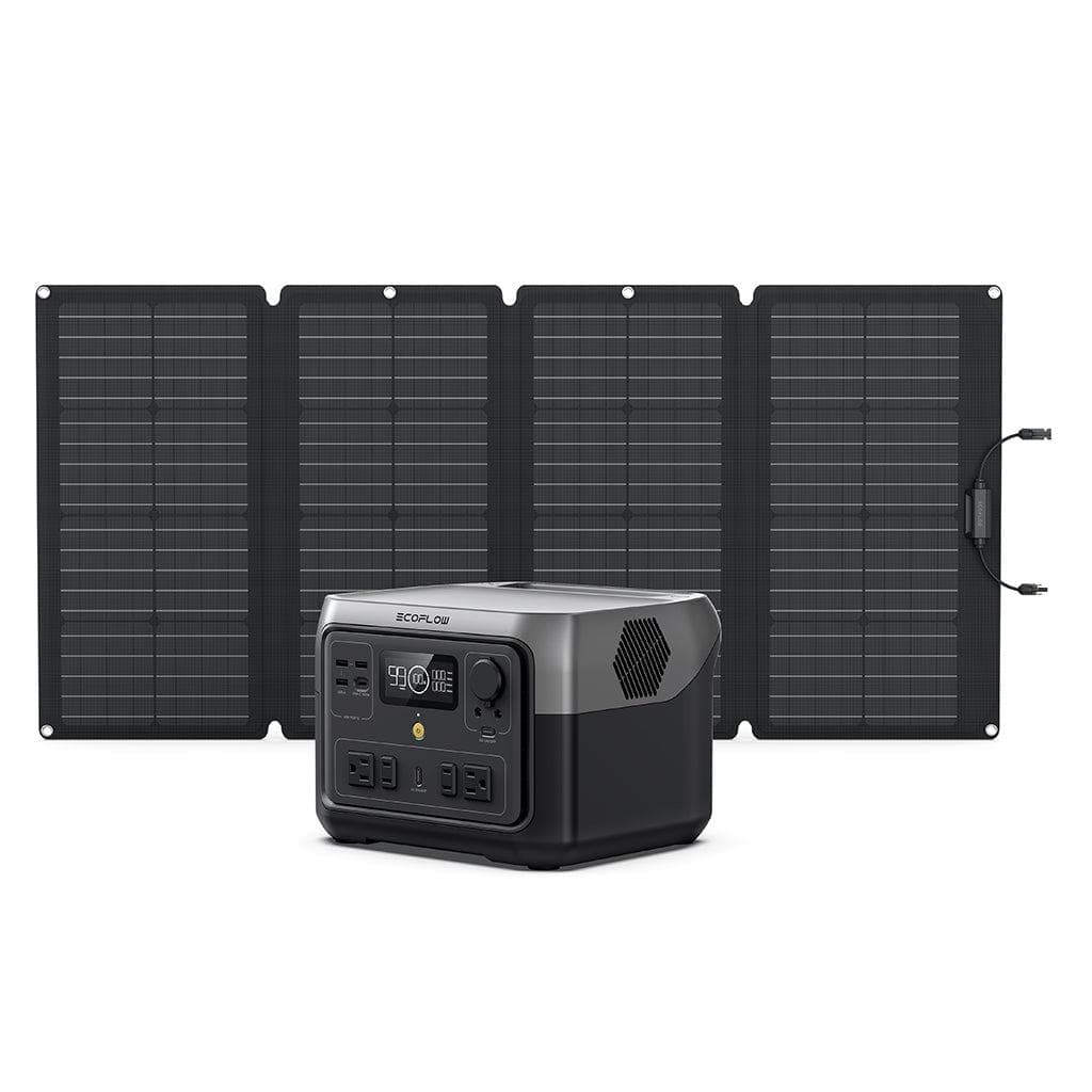 EcoFlow EcoFlow RIVER 2 Max Solar Generator (PV160W) Bundle