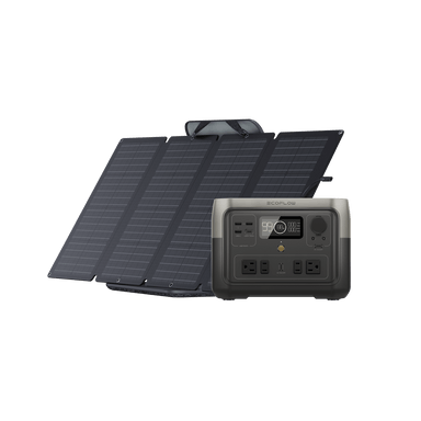 EcoFlow EcoFlow RIVER 2 Max Solar Generator (PV160W) Bundle RIVER 2 Max + 1*160W