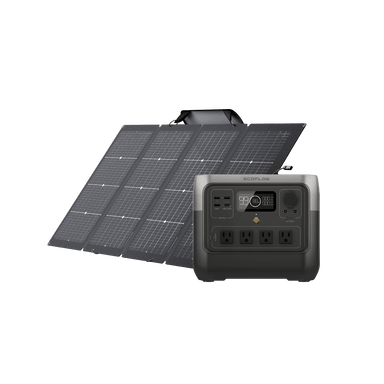 EcoFlow EcoFlow RIVER 2 Pro Solar Generator (PV220W) Bundle RIVER 2 Pro + 220W Portable Solar Panel x 1