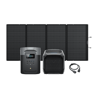 EcoFlow EcoFlow WAVE 2 + EcoFlow DELTA 2 Max 400W Portable Solar Panel * 1