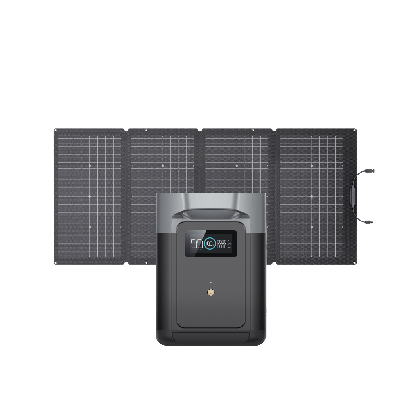 EcoFlow Smart Extra Battery + Portable Solar Panel - Member's store D2 EB + 220W SP