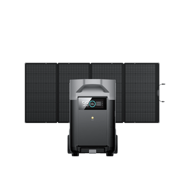 EcoFlow Smart Extra Battery + Portable Solar Panel - Member's store DP EB + 400W SP