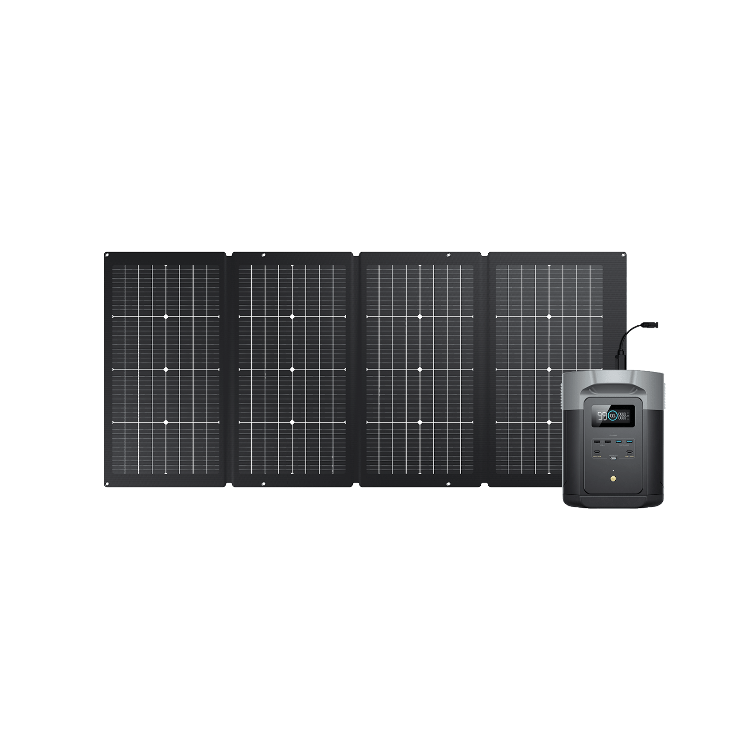 EcoFlow US DELTA 2 Max + 220W EcoFlow DELTA 2 Max Portable Power Station