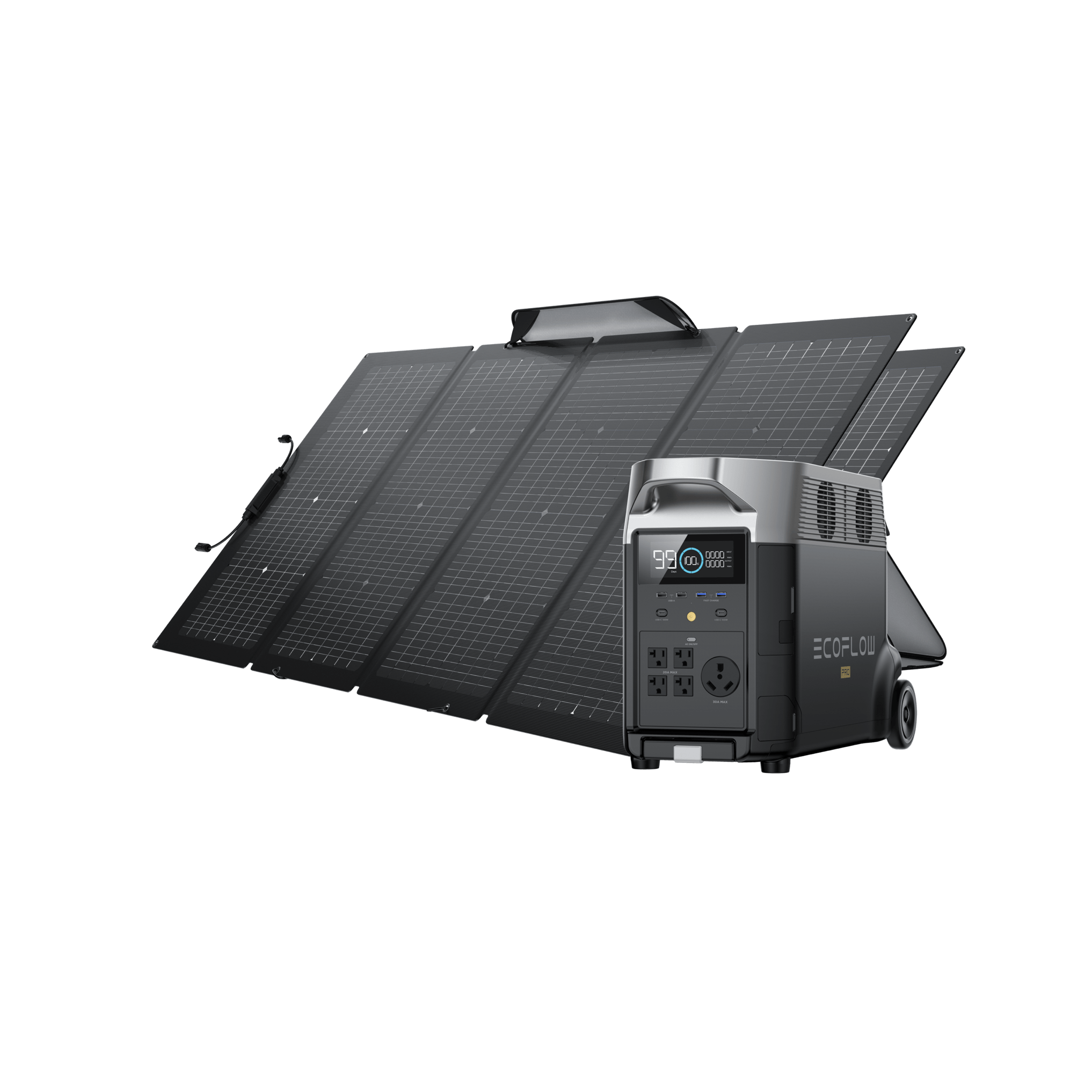 EcoFlow DELTA Pro Solar Generator (PV220W)