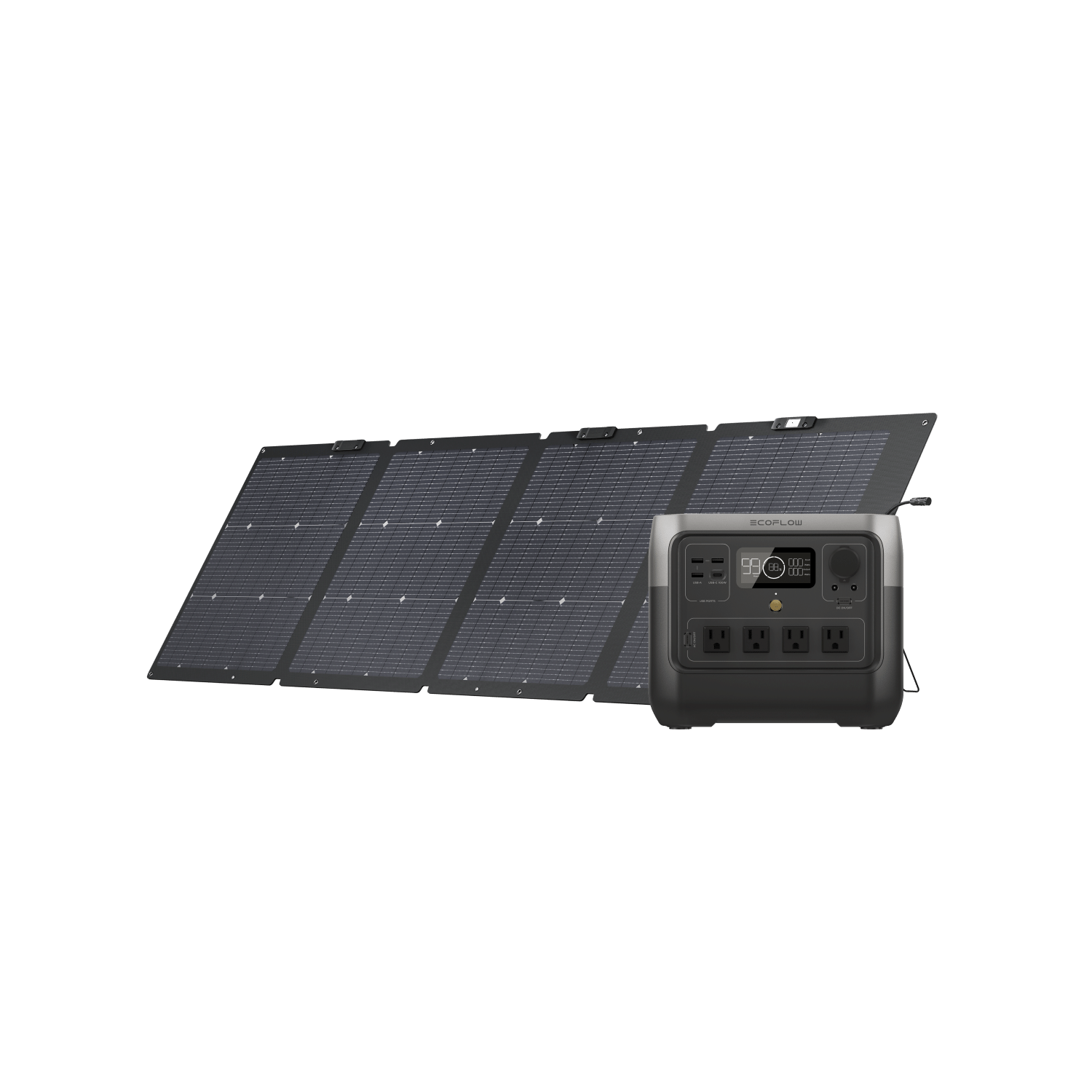 EcoFlow US Standalone RIVER 2 Pro Solar Generator (PV220W) EcoFlow RIVER 2 Pro Portable Power Station