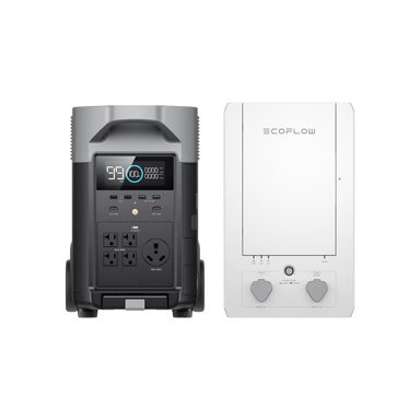 EcoFlow Whole-Home Backup Kit: EcoFlow Smart Control Kit Bundle DELTA Pro + Smart Home Panel (Combo)