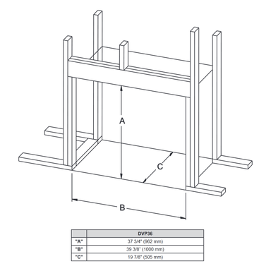 Empire Empire Tahoe Premium 36 Direct Vent Gas Fireplace | DVP36FP | Gas Fireplace