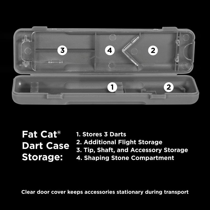 Fat Cat Fat Cat Bulletz 90% Tungsten Steel Tip Darts 23 Grams Steel-Tip Darts 26-4411