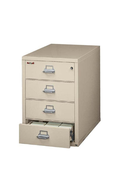 FireKing 4-2536-C 4 Drawer Card & Note Fireproof File Cabinets