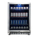 Kingsbottle KingsBottle KBUSF54B 24 inch Beverage Refrigerator | Triple Glassdoor With Two Low-E Beverage Cooler KBUSF54B