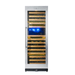 Kingsbottle Tall Large Wine Refrigerator With Glass Door With Stainless Steel Trim ﻿ Wine Coolers