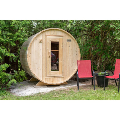 Leisurecraft Harmony Timber Sauna | Canadian Timber Collection | Outdoor Home Sauna Kit Sauna Kits