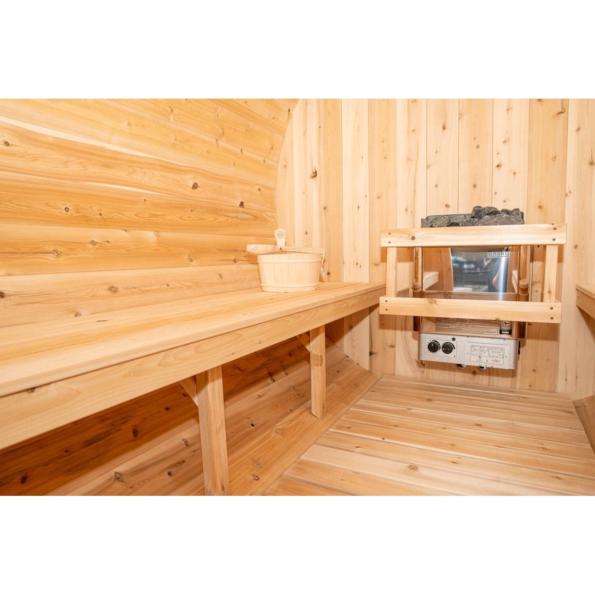 Leisurecraft Harmony Timber Sauna | Canadian Timber Collection | Outdoor Home Sauna Kit Sauna Kits