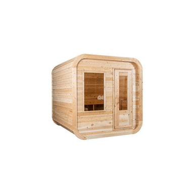 Leisurecraft Luna Sauna | Canadian Timber Collection | Outdoor Home Sauna Kit Sauna Kits