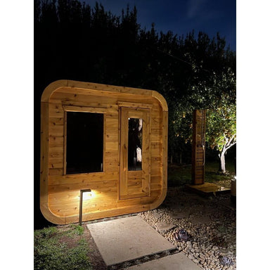 Leisurecraft Luna Sauna | Canadian Timber Collection | Outdoor Home Sauna Kit Sauna Kits