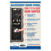 Liberty Liberty Gun Safe Door Panel Organizer Size: 17-18 Gun Safe Accessory LIB Door Pkt Sys 10584