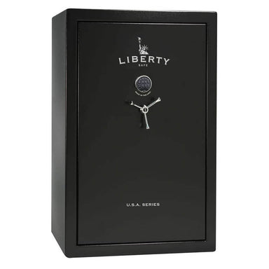 Liberty Liberty Gun Safe USA 48 Gun Safe LIB USA 48 Black Texture Chrome
