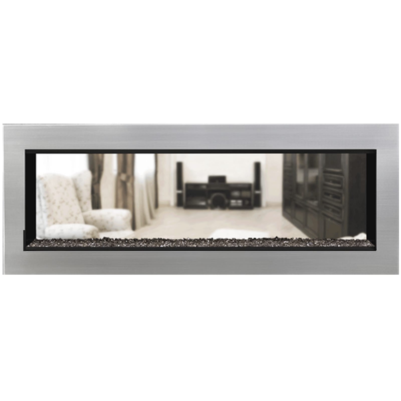 Napoleon Vector 50 See-Through Linear Direct-Vent Gas Fireplace - LV50N2-2 COLOR AND DESIGN OPTION