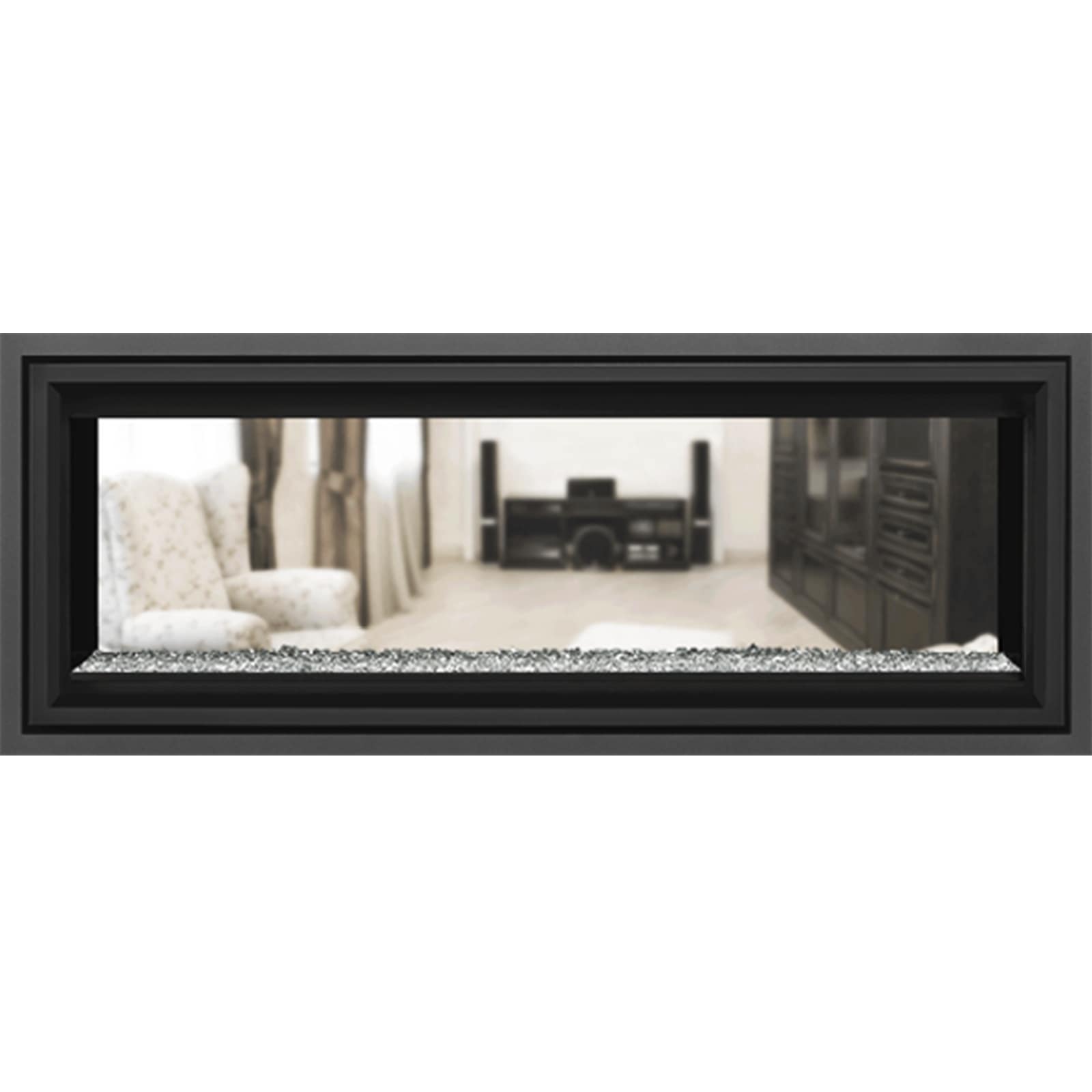 Napoleon Vector 50 See-Through Linear Direct-Vent Gas Fireplace - LV50N2-2 COLOR AND DESIGN OPTION