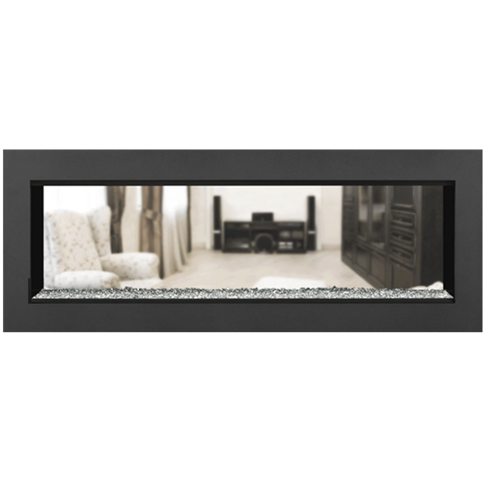 Napoleon Vector 50 See-Through Linear Direct-Vent Gas Fireplace - LV50N2-2 COLOR AND DESIGN OPTION