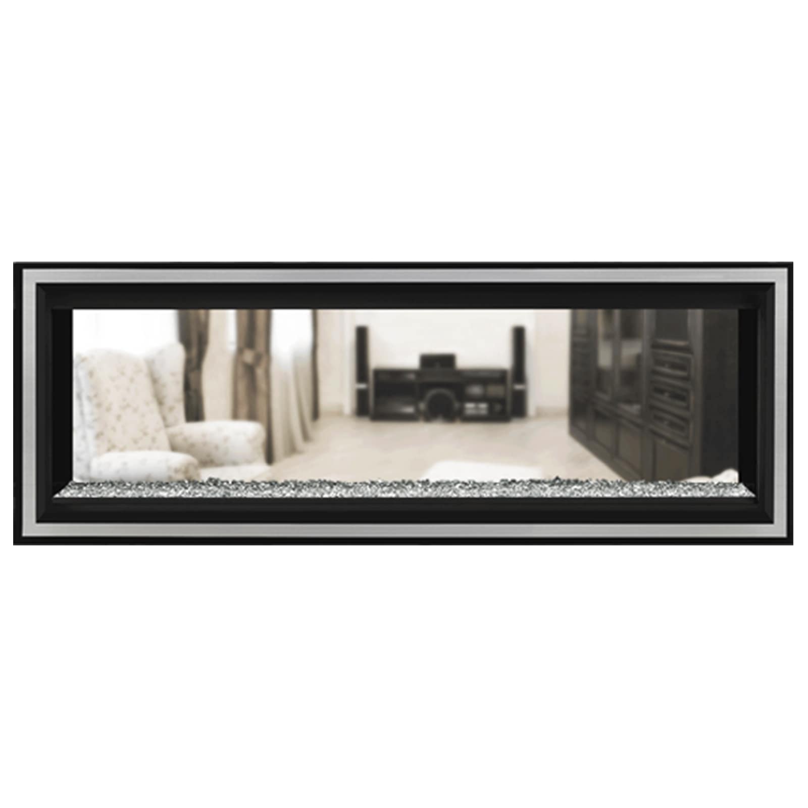 Napoleon Vector 50 See-Through Linear Direct-Vent Gas Fireplace - LV50N2-2 COLOR AND DESIGN OPTION