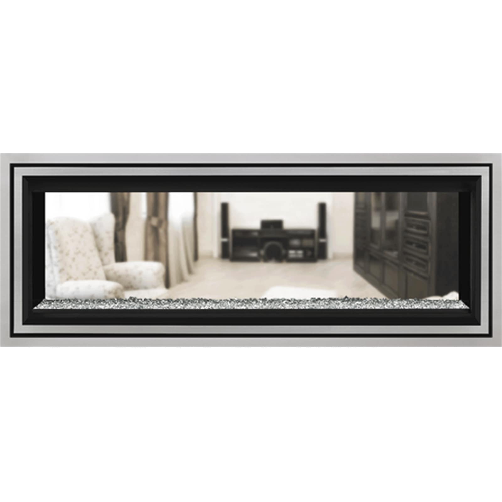 Napoleon Vector 50 See-Through Linear Direct-Vent Gas Fireplace - LV50N2-2 COLOR AND DESIGN OPTION