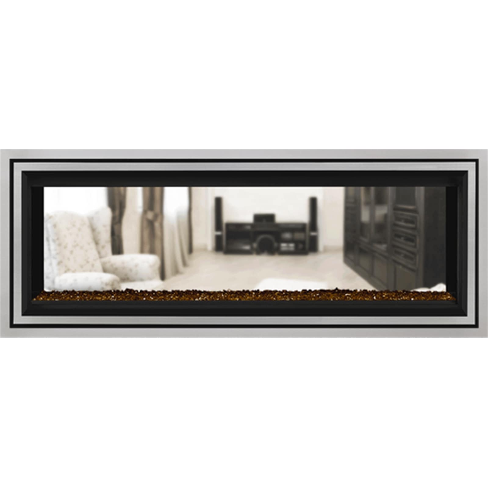 Napoleon Vector 50 See-Through Linear Direct-Vent Gas Fireplace - LV50N2-2 COLOR AND DESIGN OPTION